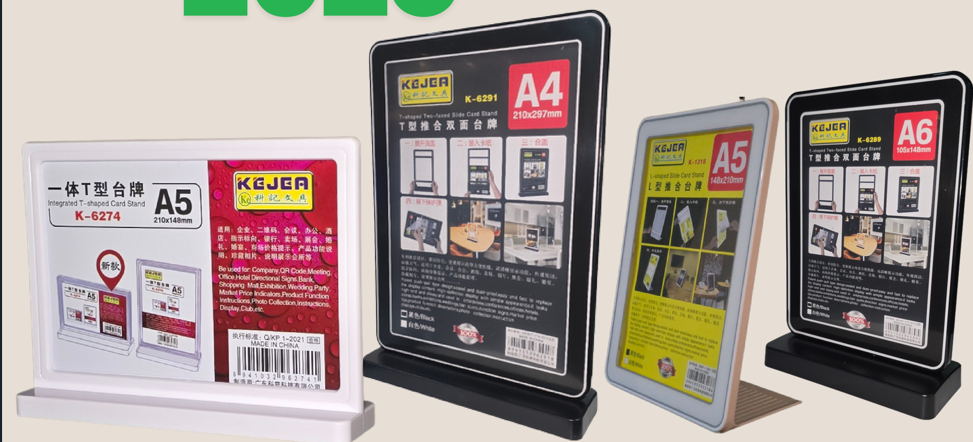 T-Shaped Card Stand